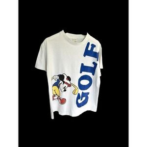Mickey Golf‎ Club 90s Disney Cartoon Medium Vintage T Shirt Distressed Holes